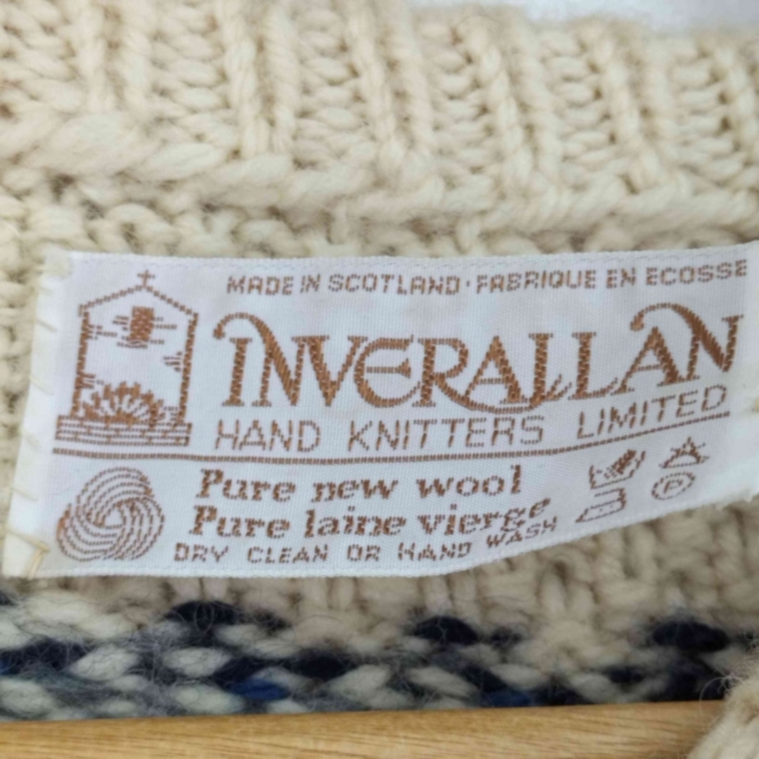 INVERALLAN(インバーアラン)のINVERALLAN(インバーアラン) 茶タグ フィッシャーマンセーター メンズ メンズのトップス(ニット/セーター)の商品写真