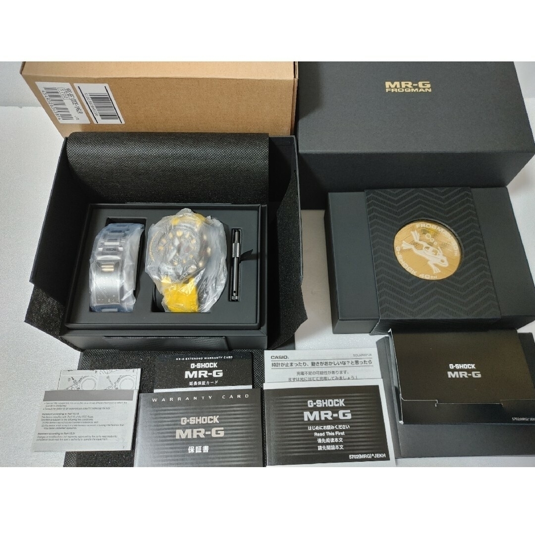 G-SHOCK(ジーショック)の新品 MRG-BF1000E-1AJR G-SHOCK 40周年 フロッグマン メンズの時計(腕時計(デジタル))の商品写真