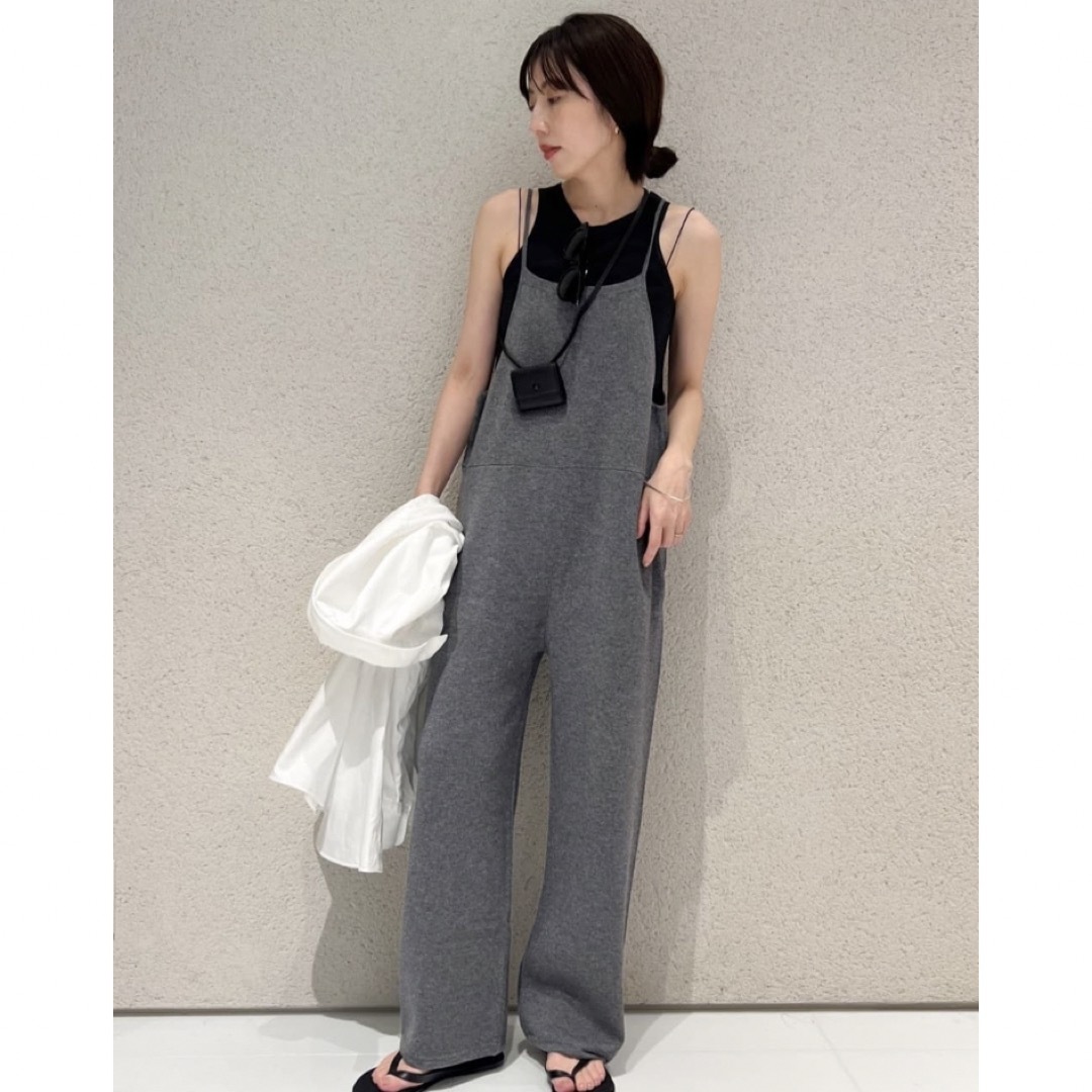 Plage(プラージュ)のCO/W KNIT オールインワン　plage レディースのパンツ(オールインワン)の商品写真