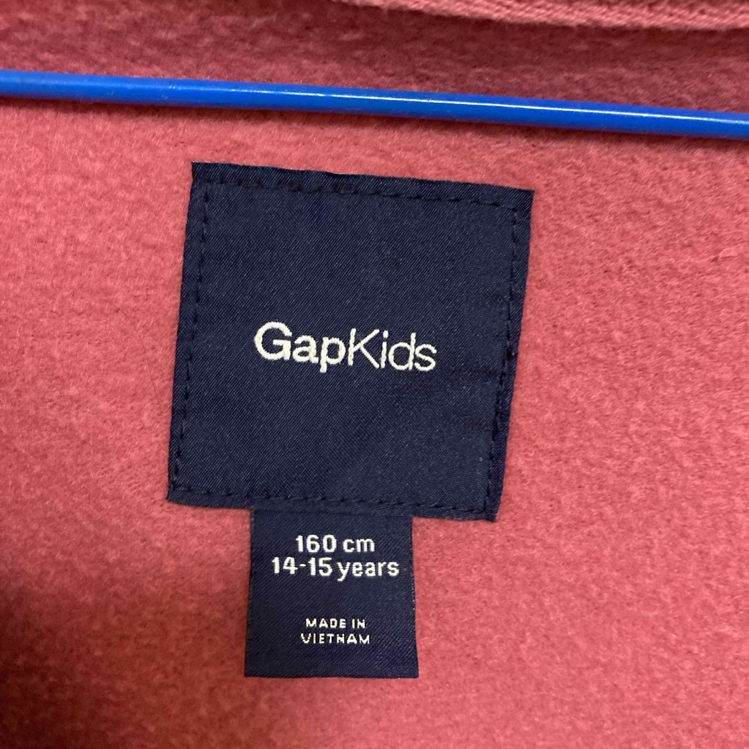 GAP Kids(ギャップキッズ)のお値下げ！gap kids 裏起毛　パーカー キッズ/ベビー/マタニティのキッズ服男の子用(90cm~)(ジャケット/上着)の商品写真