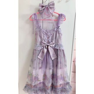 アンジェリックプリティー(Angelic Pretty)の海外　ロリィタ　ジャンパースカート(ひざ丈ワンピース)