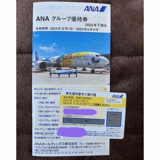 エーエヌエー(ゼンニッポンクウユ)(ANA(全日本空輸))のANA 優待券　1枚分(航空券)