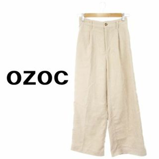 オゾック(OZOC)のオゾック コーデュロイワイドパンツ 38 ベージュ 231117MN4R(その他)