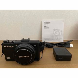 オリンパス(OLYMPUS)の美品　OLYMPUS XZ-1 ブラック(コンパクトデジタルカメラ)