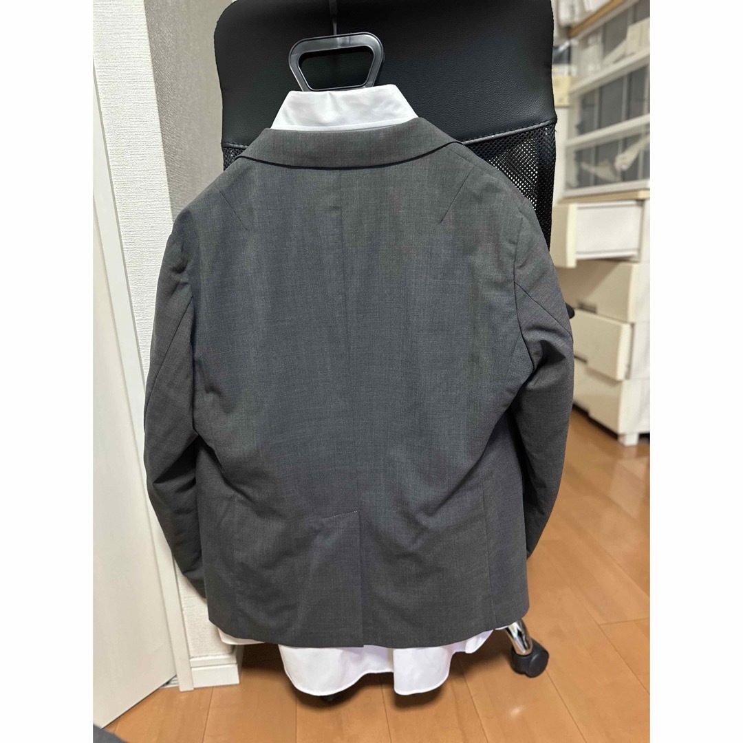 青山(アオヤマ)の処分価格 スーツセットAOYAMA×DESCENTE 青山洋服×デサント グレー メンズのスーツ(セットアップ)の商品写真
