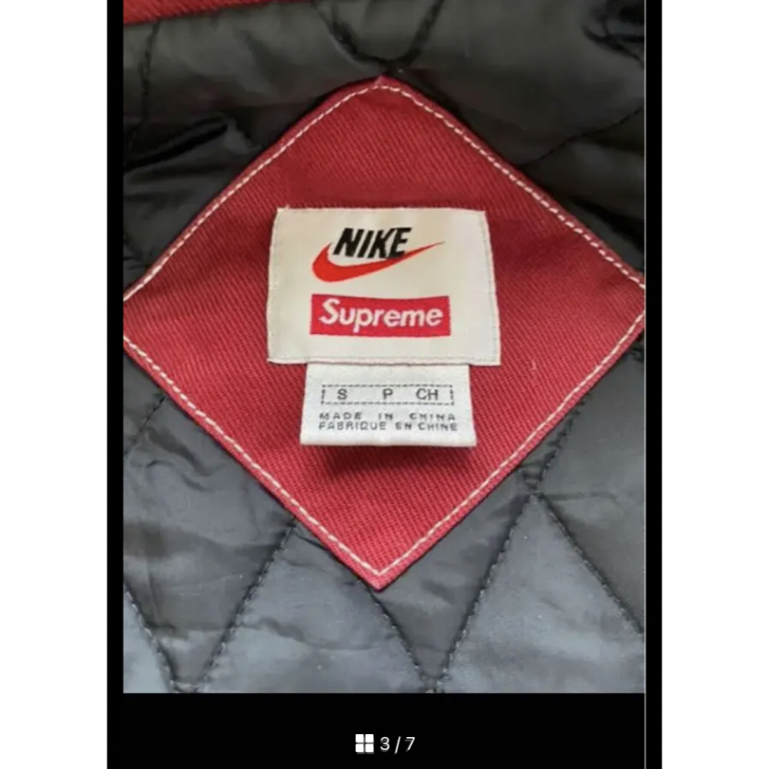 希少s サイズ　supreme nike work jacket