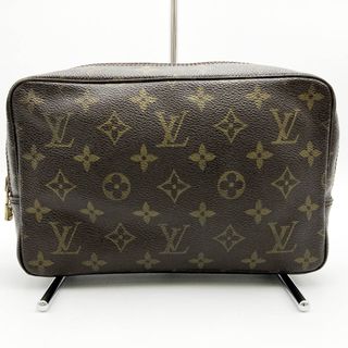 ルイヴィトン(LOUIS VUITTON)のLOUIS VUITTON ルイ・ヴィトン トゥルーストワレット23 モノグラム クラッチバッグ セカンドバッグ ポーチ ブラウン PVC レディース メンズ ファッション M47524 USED 【中古】(クラッチバッグ)