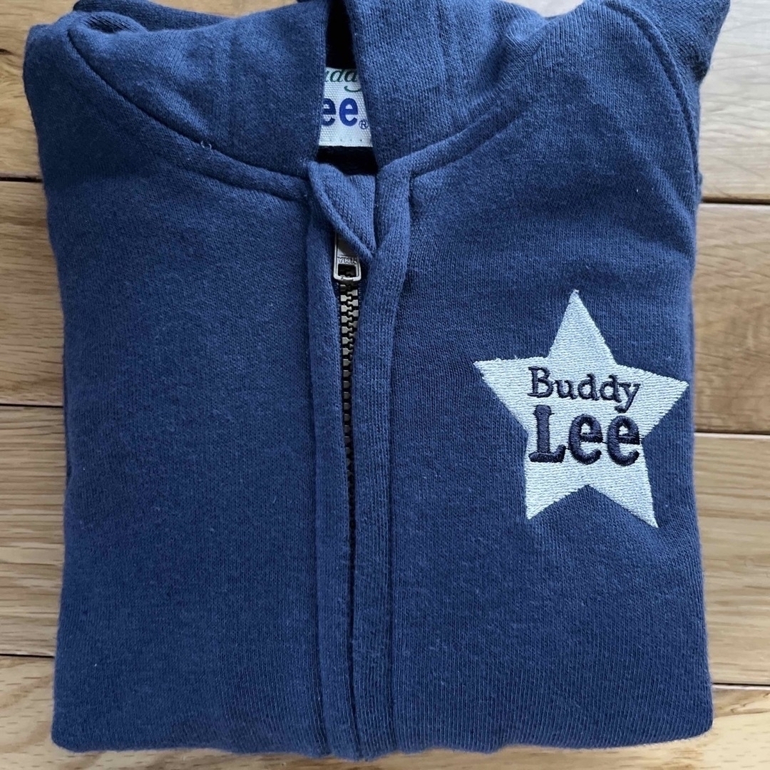 Buddy Lee(バディーリー)のBuddy Lee    パーカー　フード　ネイビー　120 キッズ/ベビー/マタニティのキッズ服男の子用(90cm~)(ジャケット/上着)の商品写真