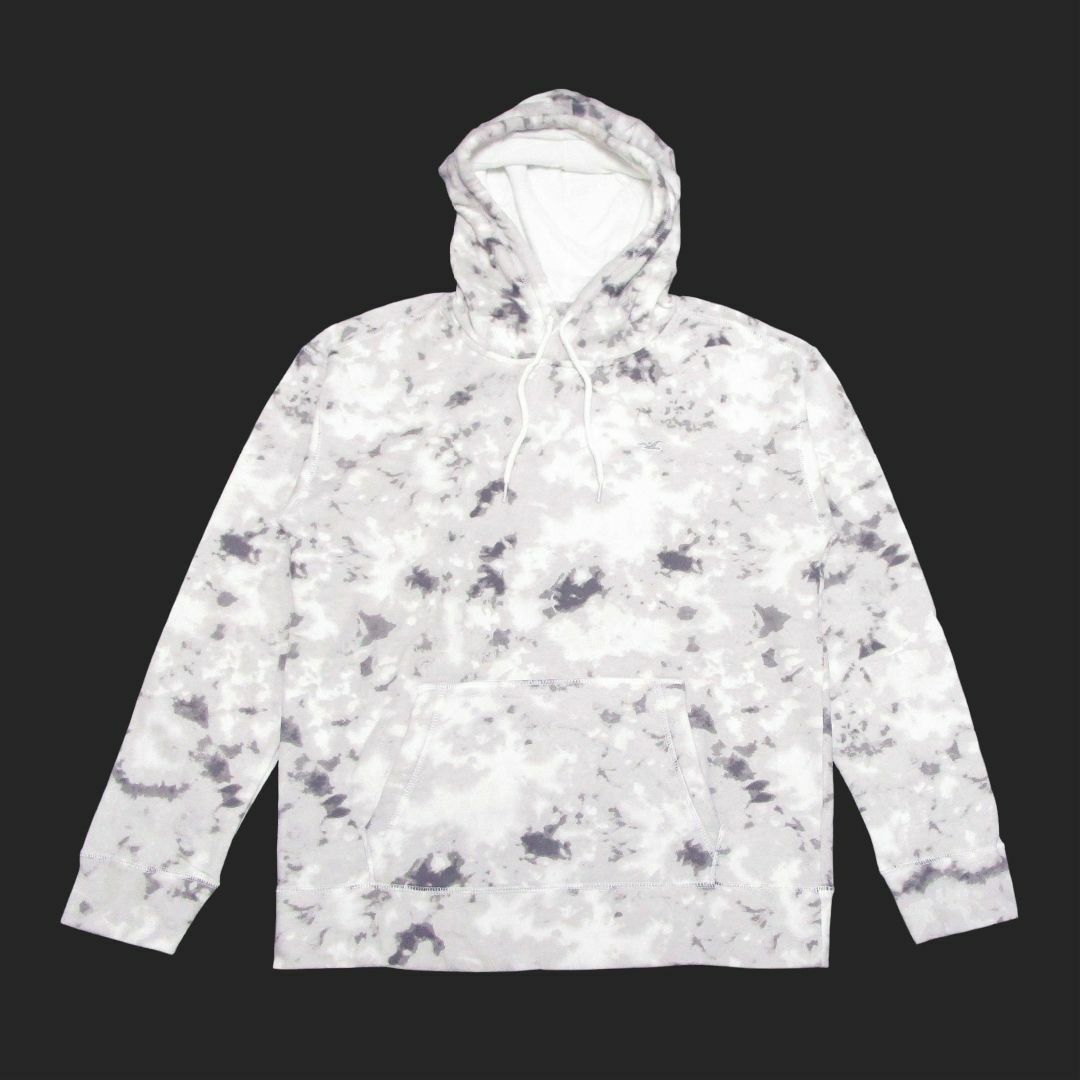 Hollister(ホリスター)の★新品★ホリスター★タイダイプルオーバーパーカー (White/M) メンズのトップス(パーカー)の商品写真