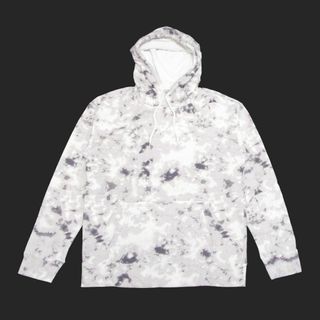 ホリスター(Hollister)の★新品★ホリスター★タイダイプルオーバーパーカー (White/M)(パーカー)