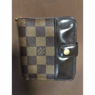 ルイヴィトン(LOUIS VUITTON)のLOUIS VUITTON ルイヴィトンダミエ　二つ折り財布　茶色(財布)