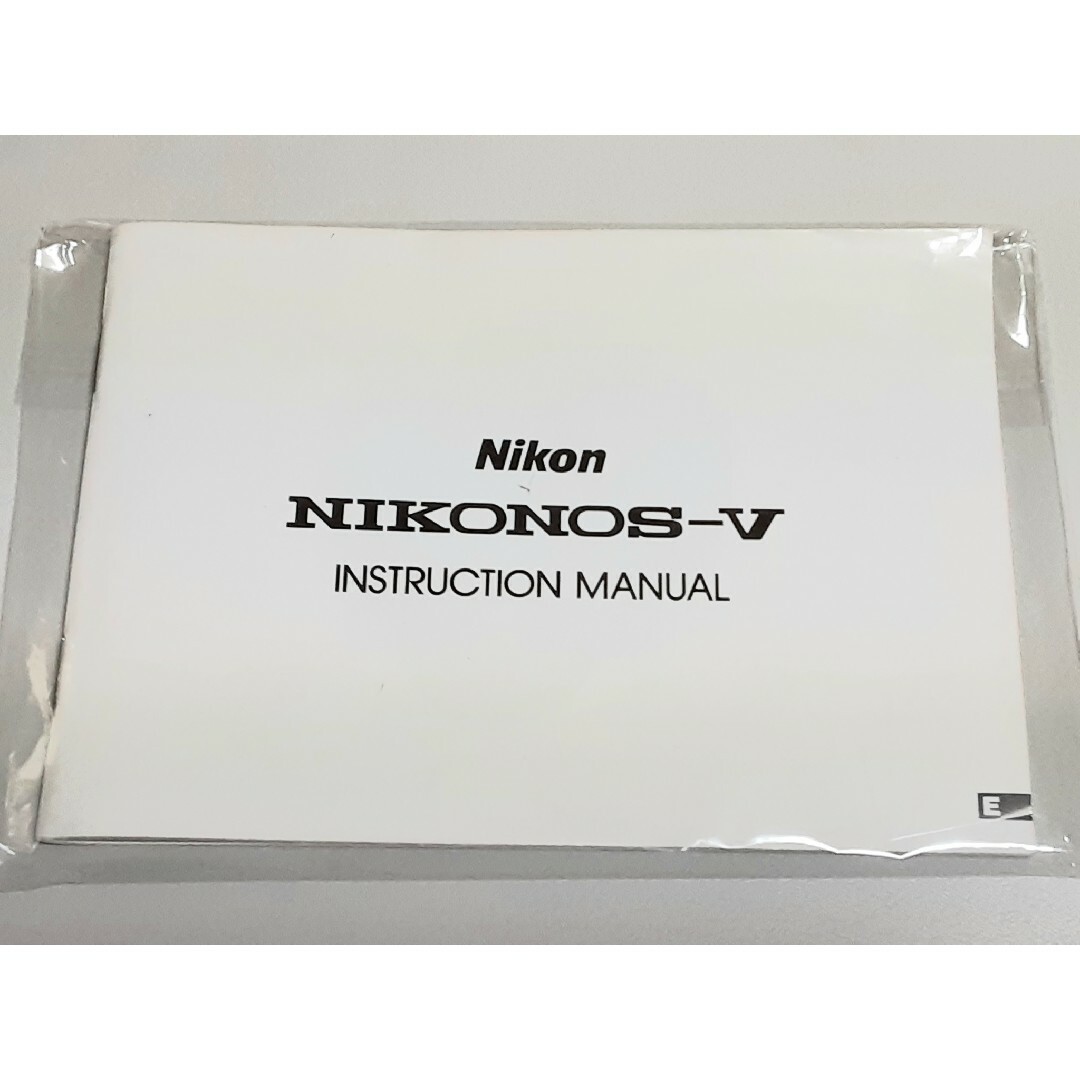 Nikon(ニコン)のNIKONOS-V 英文取説 スマホ/家電/カメラのカメラ(フィルムカメラ)の商品写真