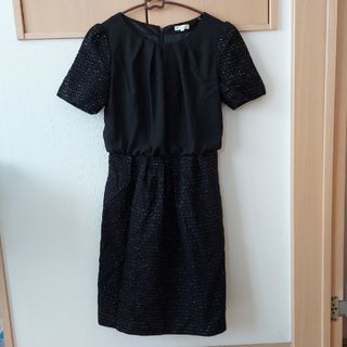 キャサリンコテージ(Catherine Cottage)の【美品】ワンピース　ブラック　size　S(ひざ丈ワンピース)