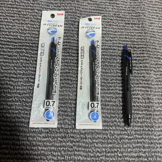 ミツビシエンピツ(三菱鉛筆)の←新品〒三菱鉛筆 uni ジェットストリーム ボールペンボール径0.7mm 青(ペン/マーカー)