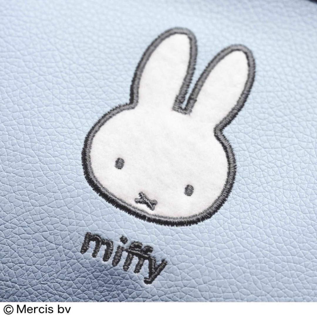 miffy(ミッフィー)のSPRING 12月号付録 miffy [ミッフィー]レザー調がま口ポーチ レディースのファッション小物(ポーチ)の商品写真