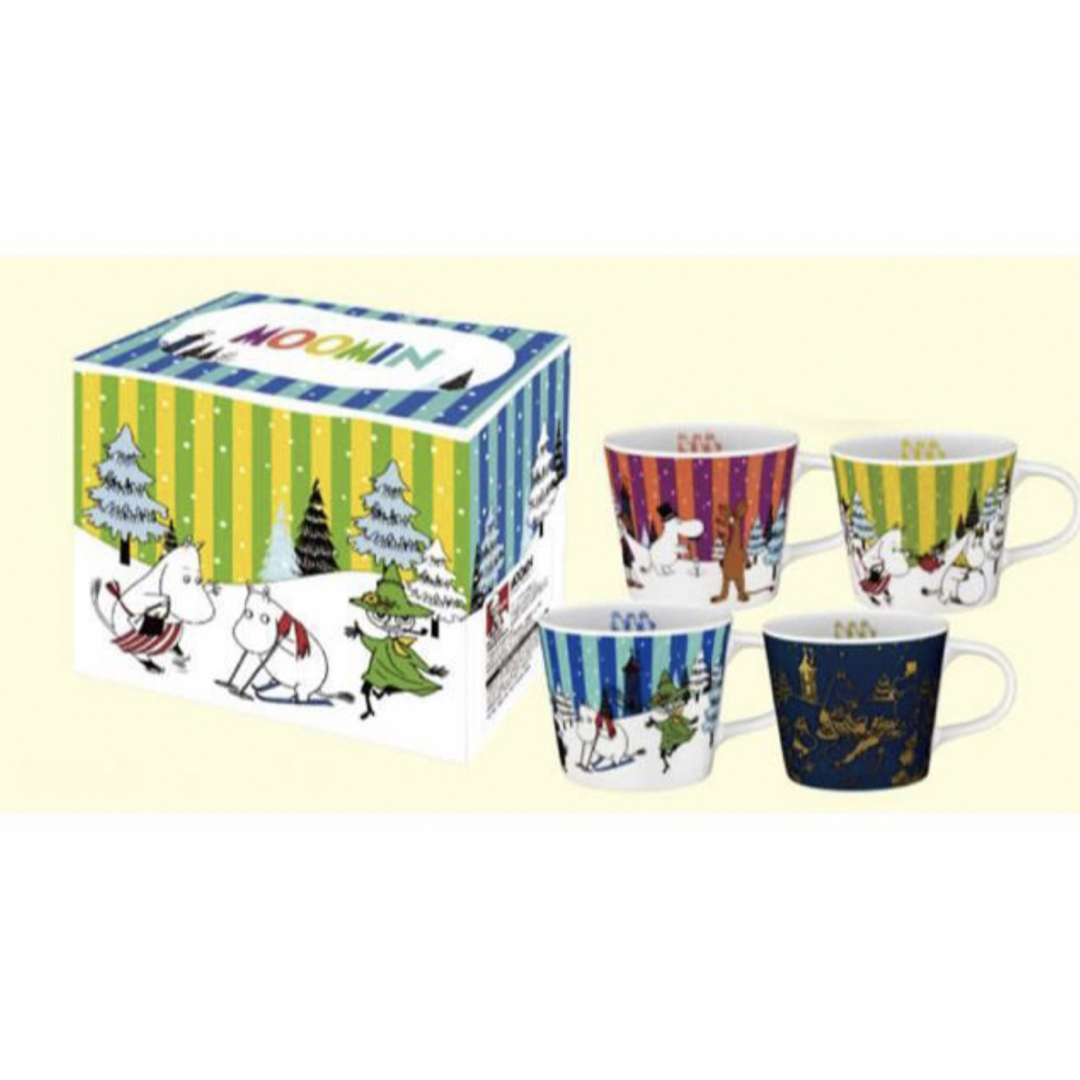 MOOMIN - ムーミン ケンタッキー スープマグ コンプリートBOXの MOOMIN - ムーミン ケンタッキー スープマグ コンプリートBOXの