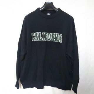 フリークスストア(FREAK'S STORE)のフリークスストア ビッグシルエット カレッジロゴクルーネックニット(ニット/セーター)