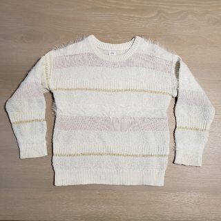 ベビーギャップ(babyGAP)のbaby GAP ラメボーダーニット(ニット)