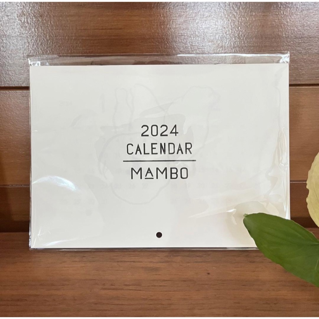 Mambo(マンボ)のCLASKA クラスカ カレンダー 2024 MANBO マンボ インテリア/住まい/日用品の文房具(カレンダー/スケジュール)の商品写真