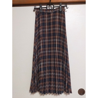 サマンサモスモス(SM2)の美品サマンサモスプリーツスカート(ロングスカート)