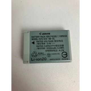 キヤノン(Canon)のCanon キヤノン　NB-13L 中古Canon キヤノン　NB-13L 中古(バッテリー/充電器)