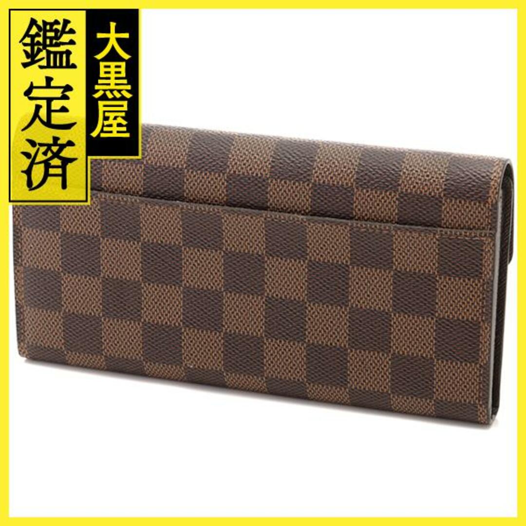LOUIS VUITTON - ルイヴィトン ポルトフォイユ・サラ 長財布 ダミエ