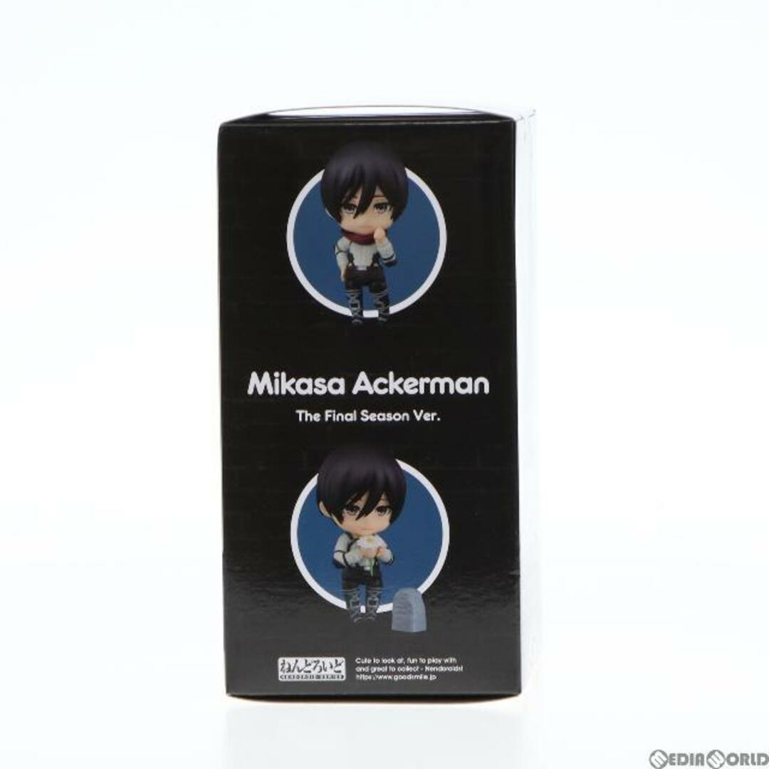 GOOD SMILE COMPANY(グッドスマイルカンパニー)のGOODSMILE ONLINE SHOP限定 ねんどろいど 2001 ミカサ・アッカーマン The Final Season Ver. 進撃の巨人 完成品 可動フィギュア グッドスマイルカンパニー エンタメ/ホビーのフィギュア(アニメ/ゲーム)の商品写真