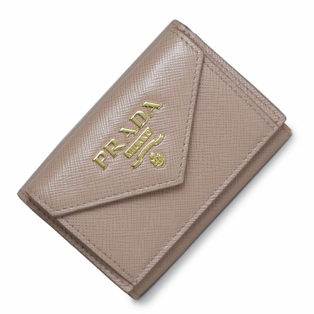 PRADA - プラダ コンパクト 三つ折り財布 サフィアノ サフィアーノ