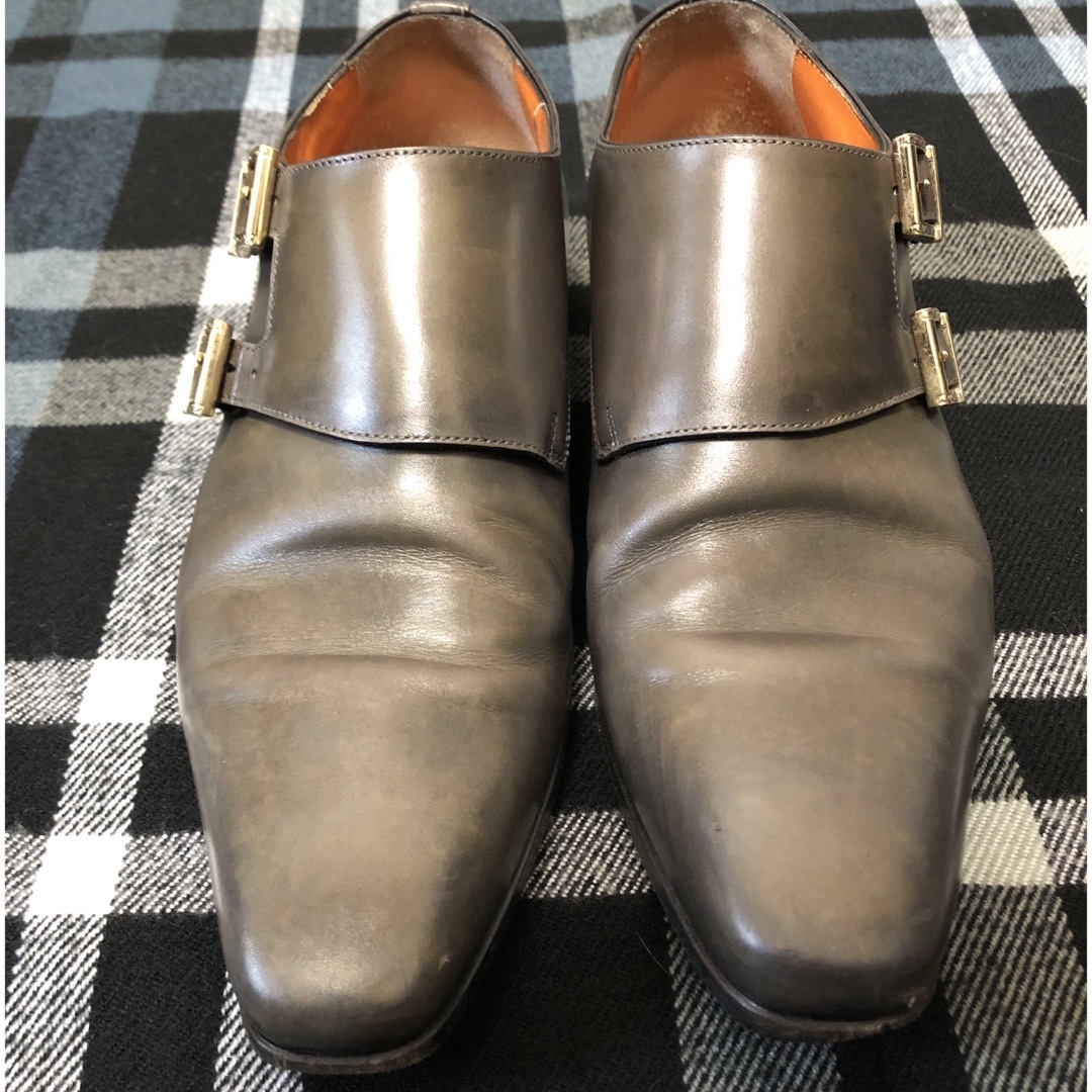 Santoni - サントーニ ダブルモンク イタリア製 5 1/2の通販 by bbb's