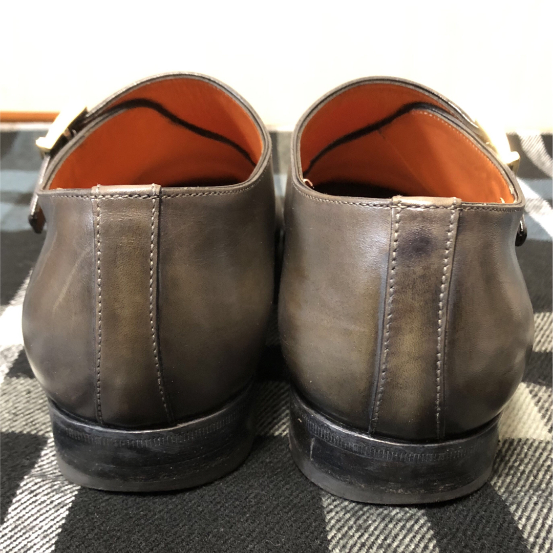 Santoni - サントーニ ダブルモンク イタリア製 5 1/2の通販 by bbb's