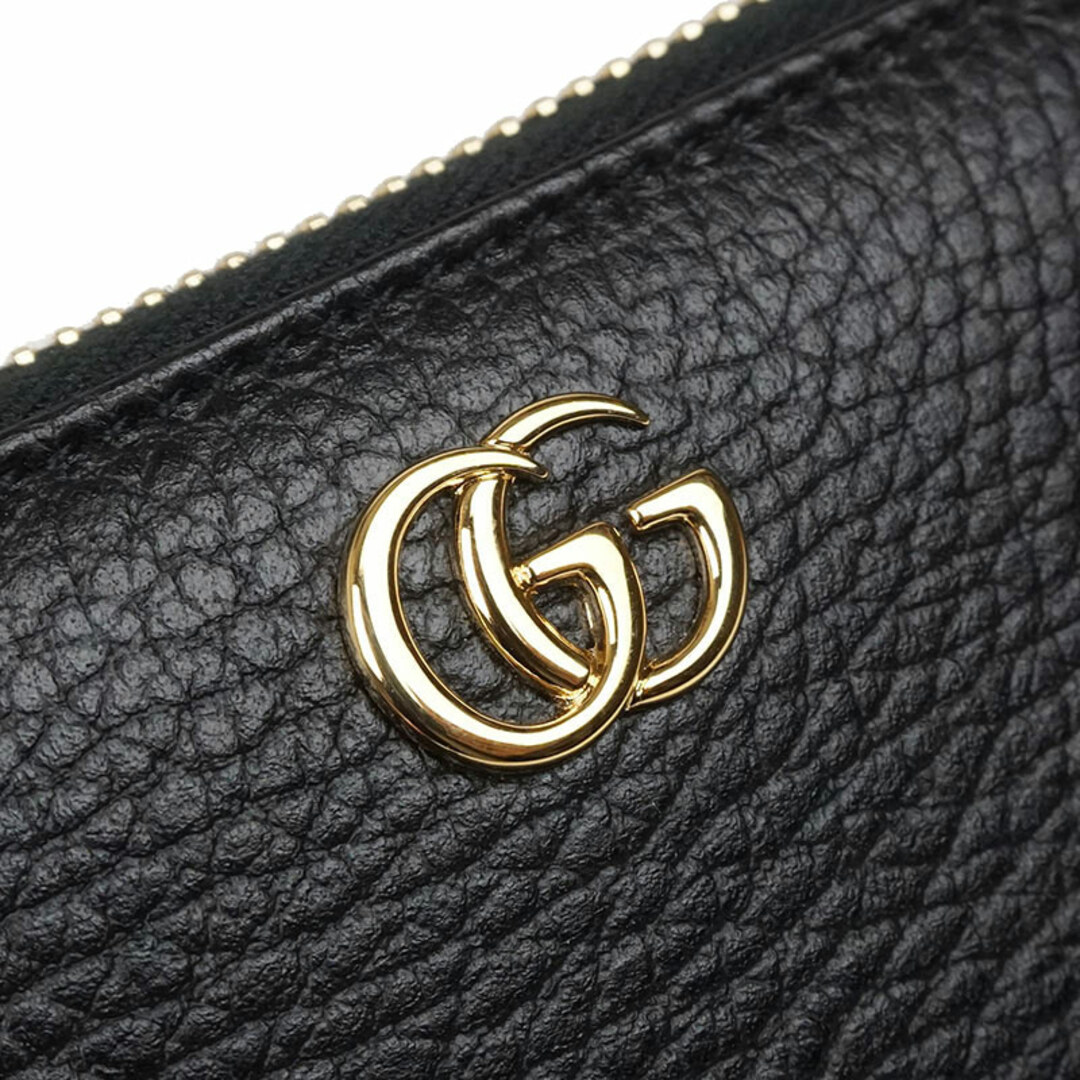 Gucci - グッチ GGマーモント ジップアラウンドウォレット ラウンド