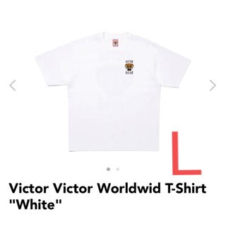 ビクター(Victor)のVictor Victor Worldwid T-Shirt "White" L(Tシャツ/カットソー(半袖/袖なし))