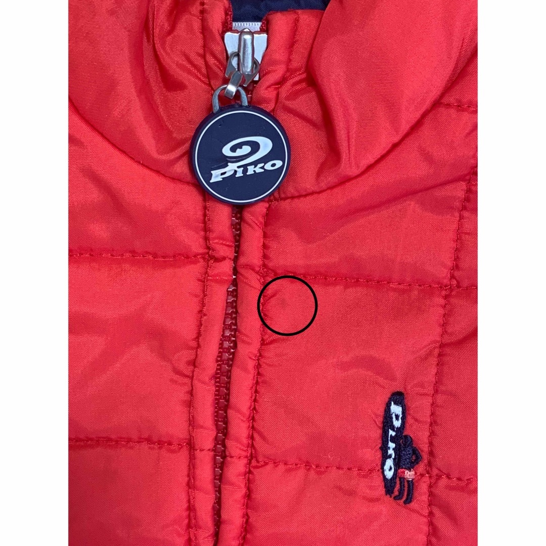 PIKO(ピコ)のNo.3  PIKO ダウンベスト(中綿) ナイロン 80cm キッズ/ベビー/マタニティのベビー服(~85cm)(ジャケット/コート)の商品写真