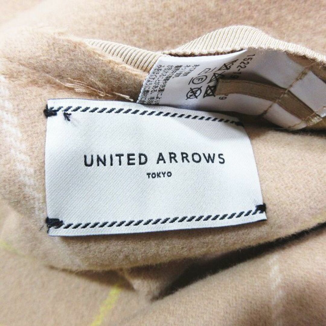 UNITED ARROWS - UNITED ARROWS リバーシブル Vネック ベスト チェック