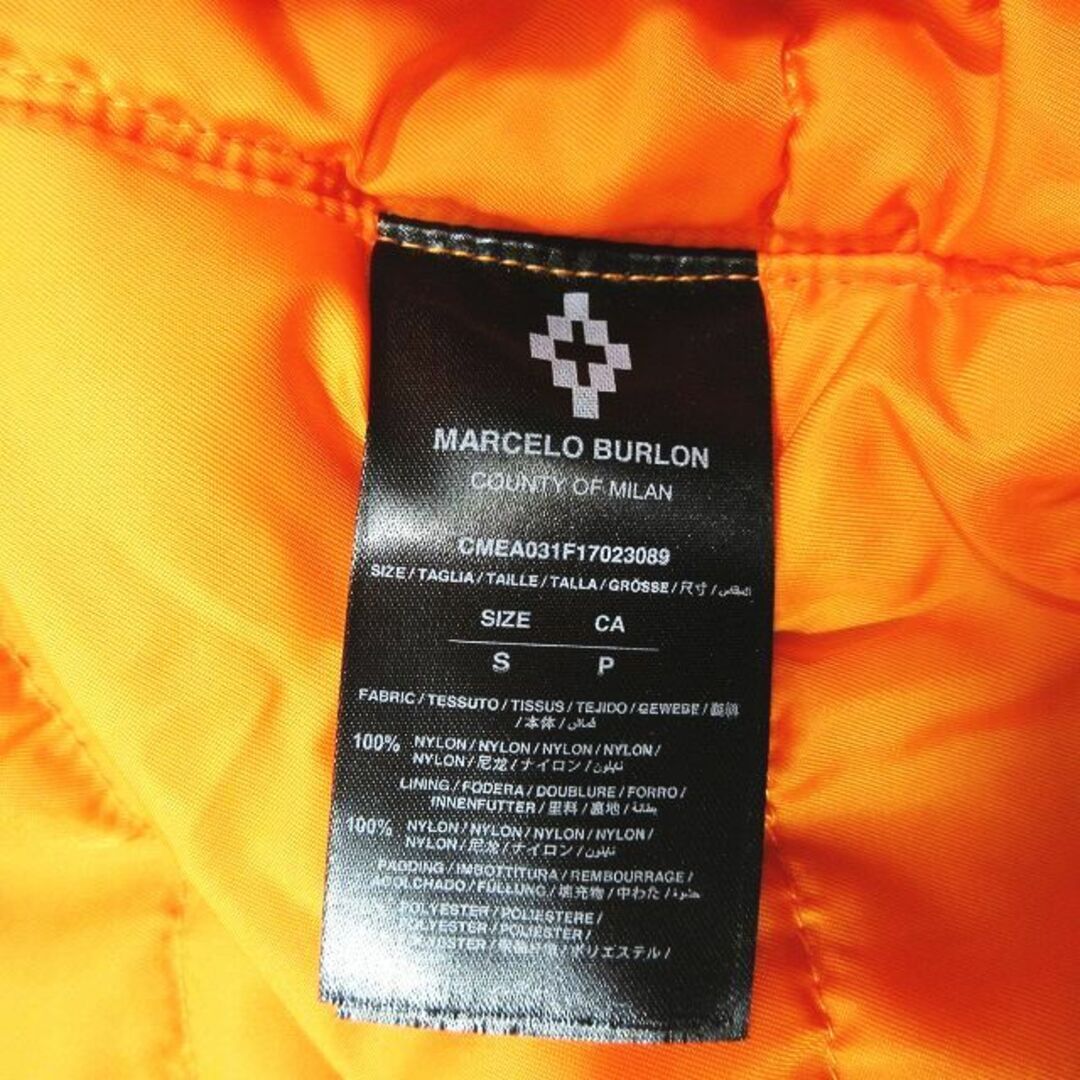 MARCELO BURLON(マルセロブロン)のMARCELO BURLON × ALPHA MA-1 フライトジャケット S メンズのジャケット/アウター(フライトジャケット)の商品写真