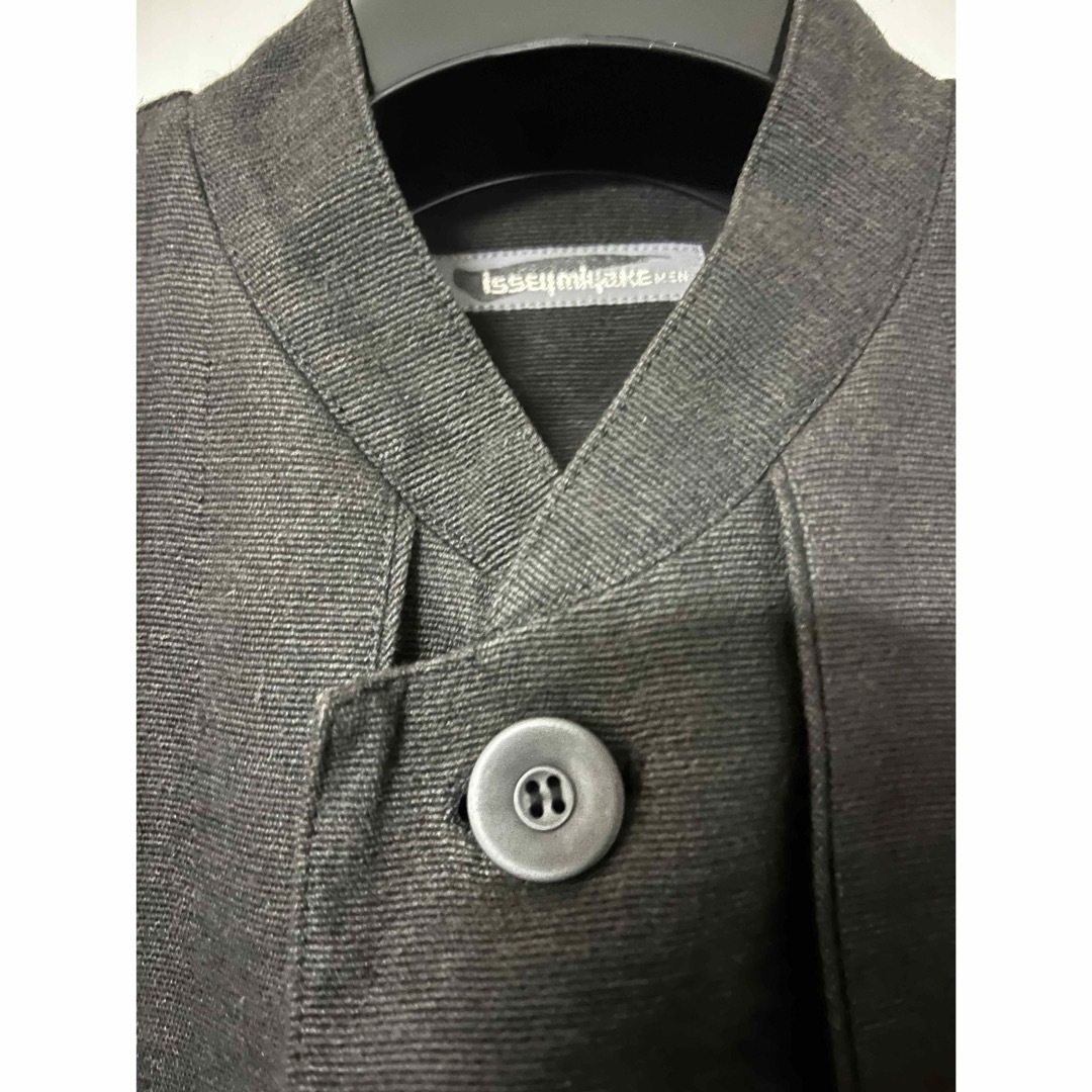 80s 筆タグ ISSEY MIYAKE MEN 麻 ジャケット 80s 筆タグ ISSEY MIYAKE MEN 麻 ジャケット