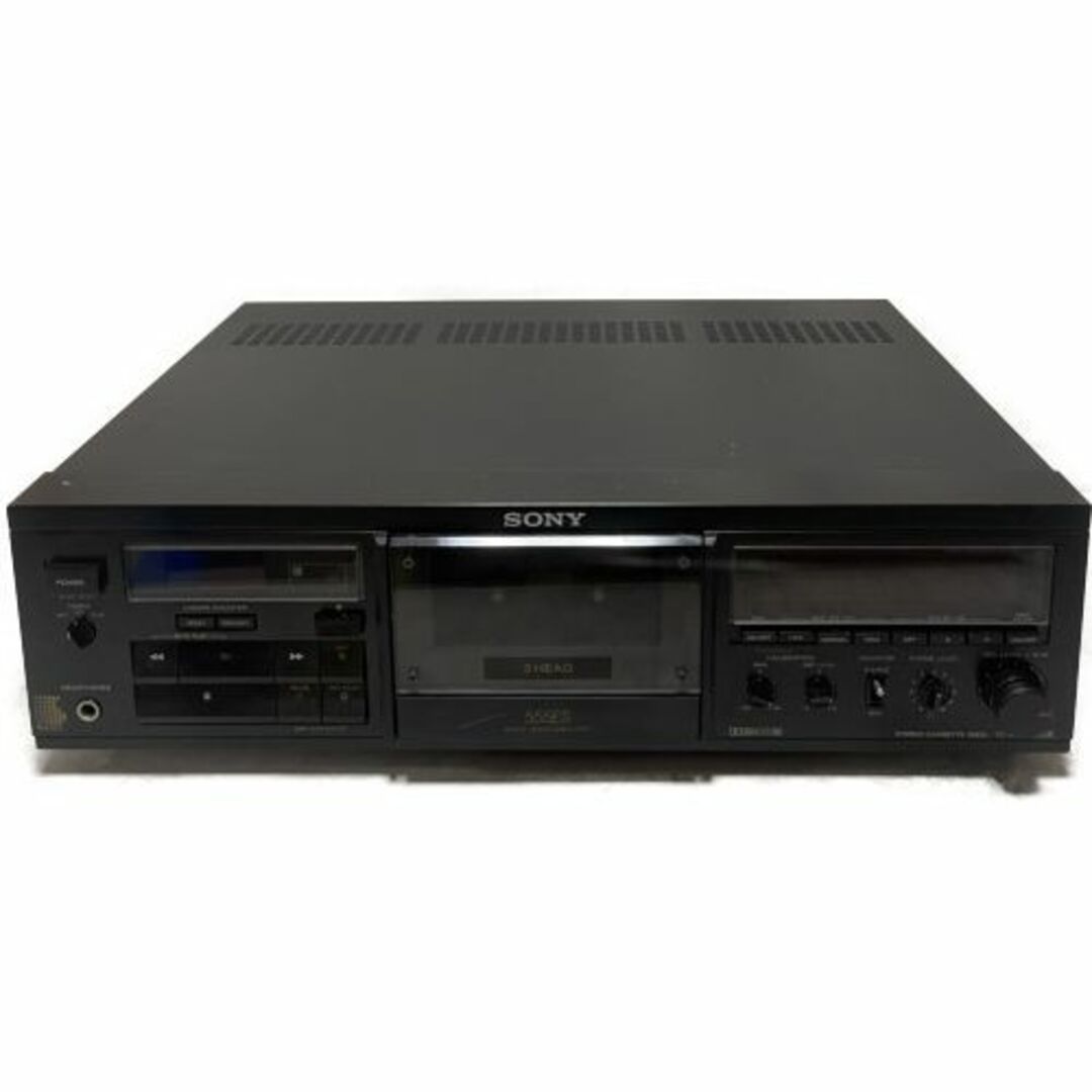 ソニー　SONY　3ヘッドカセットデッキ　テープレコーダー　TC-K555ES