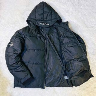 RVCA ルーカ ダウンジャケット フード パーカー ジップアップ 中綿 XL