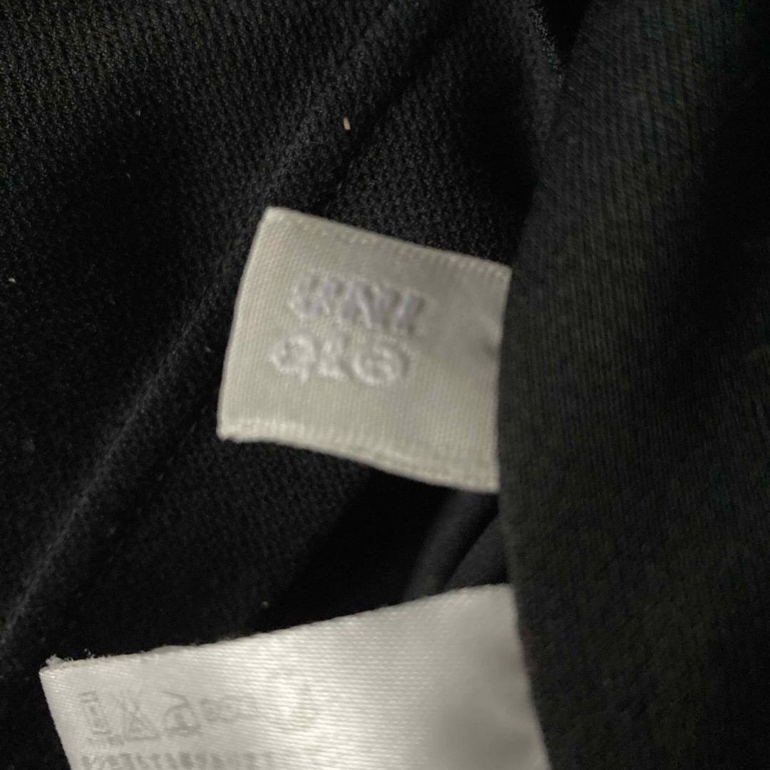 UNIQLO(ユニクロ)のUNIQLO ドライＴシャツ　Ｓ　黒　ブラック　ユニクロ レディースのトップス(Tシャツ(半袖/袖なし))の商品写真