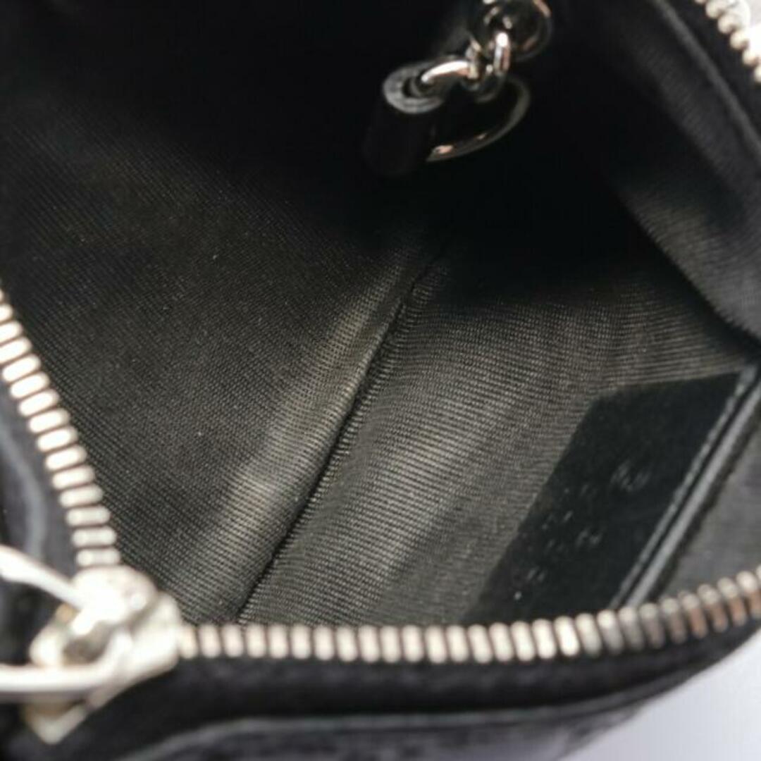 Gucci(グッチ)のグッチシマ コインケース レザー ブラック キーリング付き レディースのファッション小物(コインケース)の商品写真