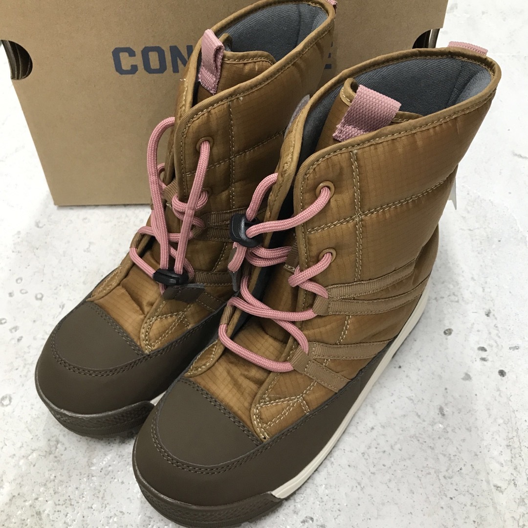 CONVERSE - コンバース ジュニア用 スノーブーツ 防水設計 23cm CONVERSE - コンバース ジュニア用 スノーブーツ 防水設計 23cm