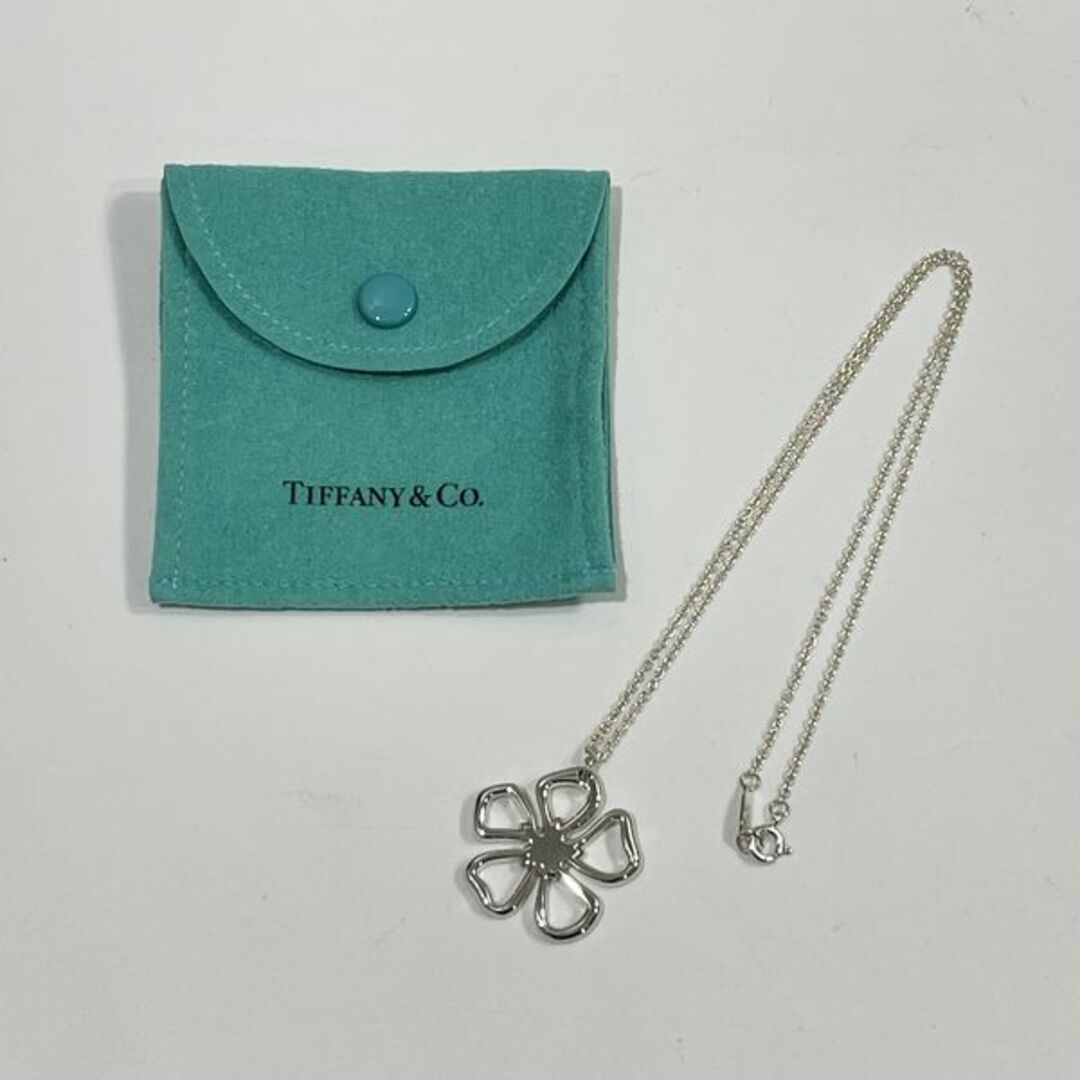 Tiffany & Co. - TIFFANY&Co. 希少 レア オープンフラワー ネックレス