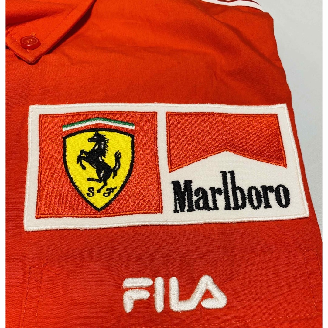 Ferrari(フェラーリ)の限定価格　超レア　非売品　スクーデリアフェラーリF1 クルー専用シャツ エンタメ/ホビーのコレクション(その他)の商品写真