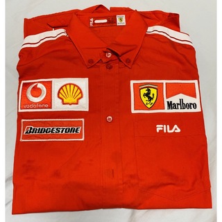 フェラーリ(Ferrari)の限定価格　超レア　非売品　スクーデリアフェラーリF1 クルー専用シャツ(その他)