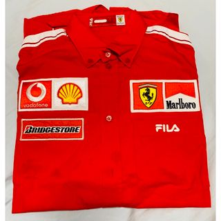 フェラーリ(Ferrari)の限定価格　超レア　非売品　スクーデリアフェラーリF1 クルー専用シャツ(その他)