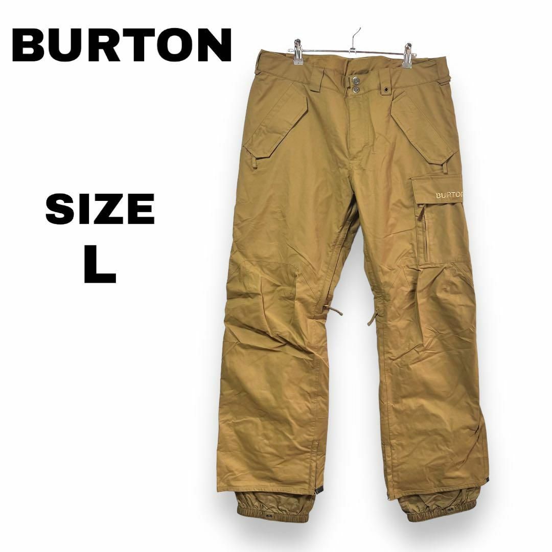 BURTON - 美品 BURTON バートン スノーボードパンツ カーキー L