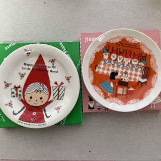 シンジカトウ(Shinzi Katoh)のシンジカトウ  クリスマスプレート  ケーキ皿(食器)