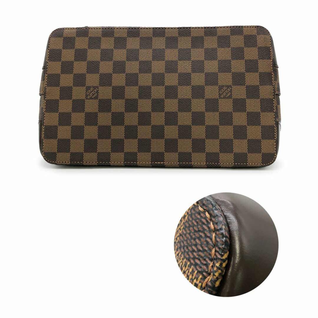 LOUIS VUITTON(ルイヴィトン)の未使用品 ルイ ヴィトン ダミエ ハムプステットPM エベヌ ハンドバッグ トートバッグ レディースのバッグ(ハンドバッグ)の商品写真