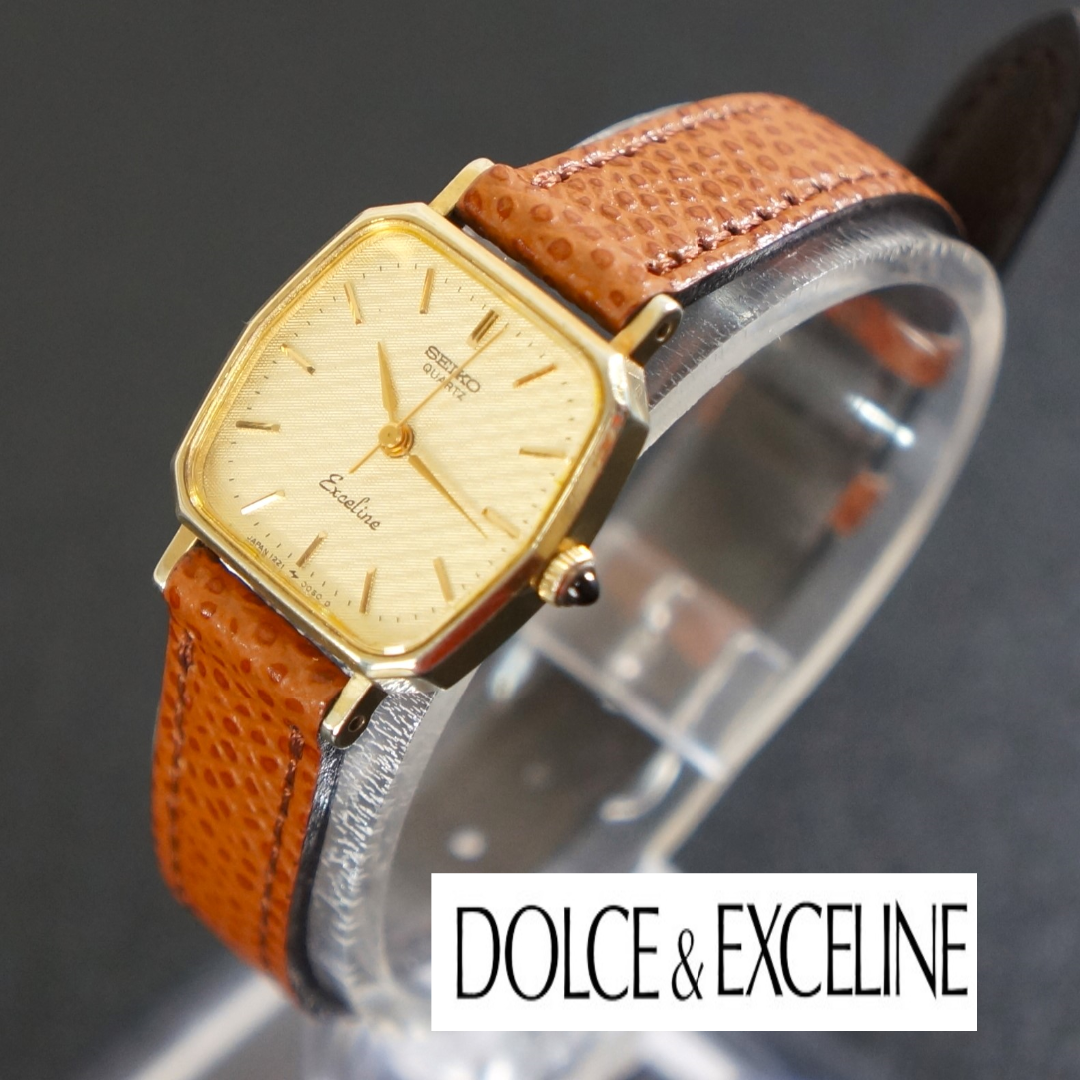 SEIKO - 【稼働品】セイコー EXCELINE アンティーク SGP30 電池ベルト SEIKO - 【稼働品】セイコー EXCELINE アンティーク SGP30 電池ベルト