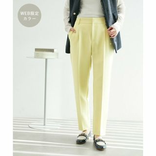 ロペピクニック(Rope' Picnic)の【イエロー（80）】【360°ウルトラストレッチ】セットアップ対応1タックテーパードパンツ【一部店舗限定サイズあり】(その他)